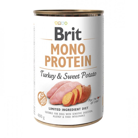 Mangime brit mono protein import-54096 turkey & sweet potato