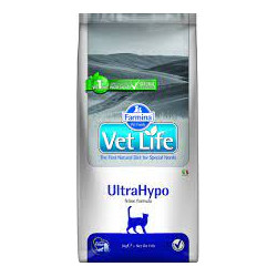 Mangime secco dietetico completo farmina vet life natural ultrahypo