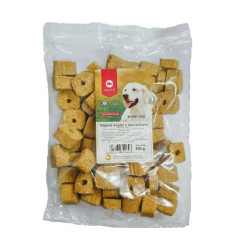 Cibo per cane maced anelli di carne con pollo 500g