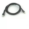 Cavo usb zebra per lettore di codici a barre/tipo-a/2m/nero [cba-u46-s07zar]