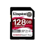Scheda sd kingston canvasrctpls sdr2 128gb nero [sdr2/128gb]