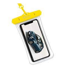 Custodia impermeabile celly per smartphone [sproofbag500yl]