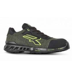 Scarpe antinfortunistica u power esd s1p src tg.40 verde/giallo [rv20096-40]