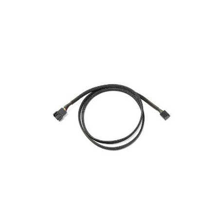 Cavo prolunga alimentazione ventole watercool pwm 4 pin 30cm nero