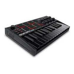 Controller dj akai professional mpkmini3b nero [mpkmini3b]