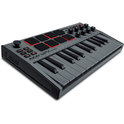 Controller dj akai professional mpkminimk3 nero/grigio [mpkmini3g]