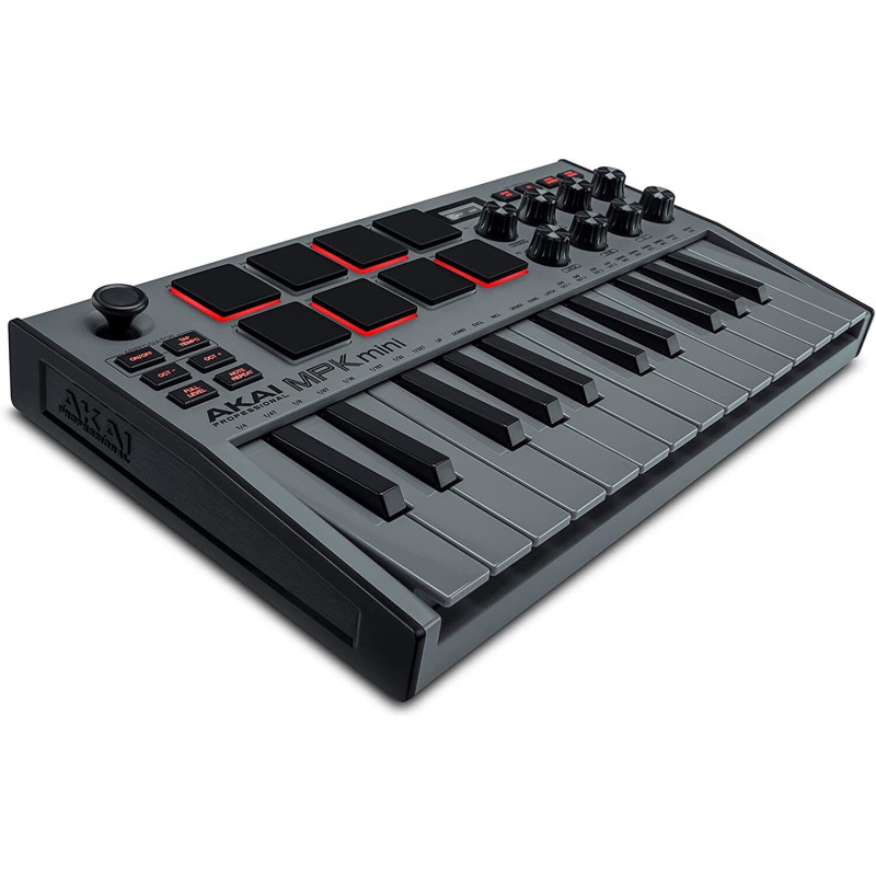 Controller dj akai professional mpkminimk3 nero/grigio [mpkmini3g]