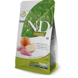 Cibo secco farmina per gatti adulti premium cinghiale e mela -