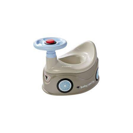 Vasino big baby-potty 43x31x28cm/grigio/blu [800054801]