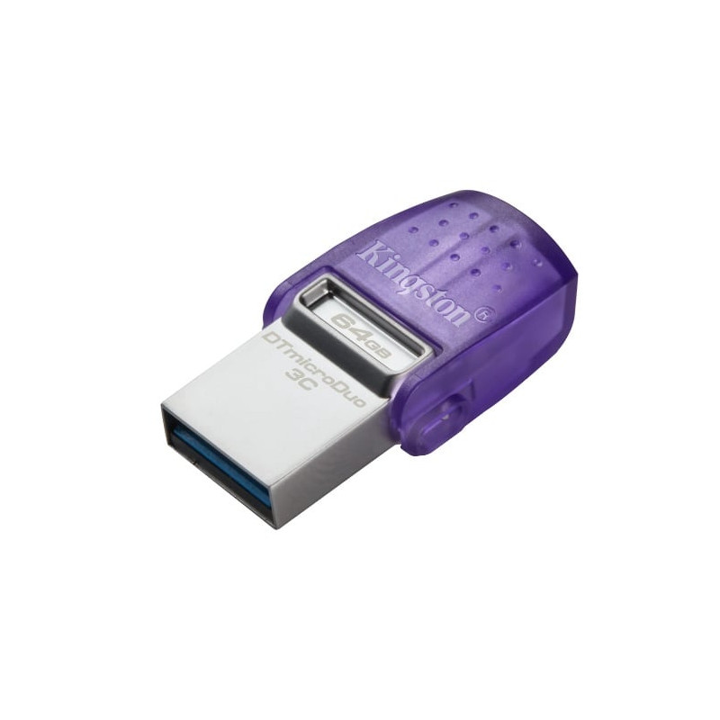 Pen drive 64gb kingston datatraveler microduo 3 [dtduo3cg3/64gb]