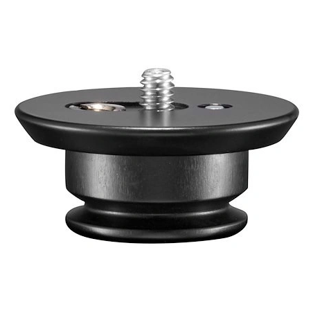 piastra adattatore manfrotto mvaqr-plate nero