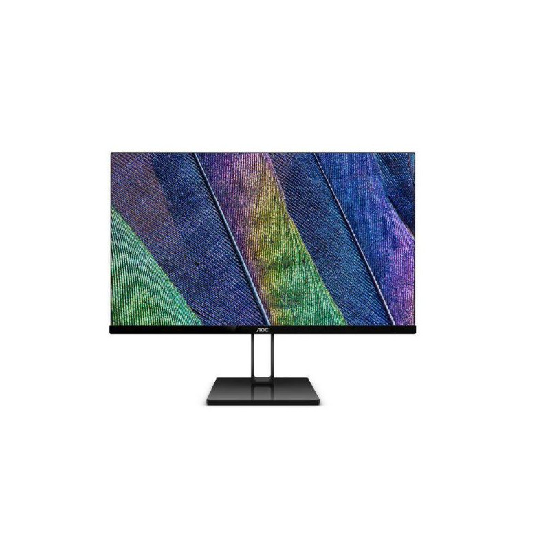Monitor led 27" aoc 27v2q quad hd 2560x1440p 4ms classe f nero