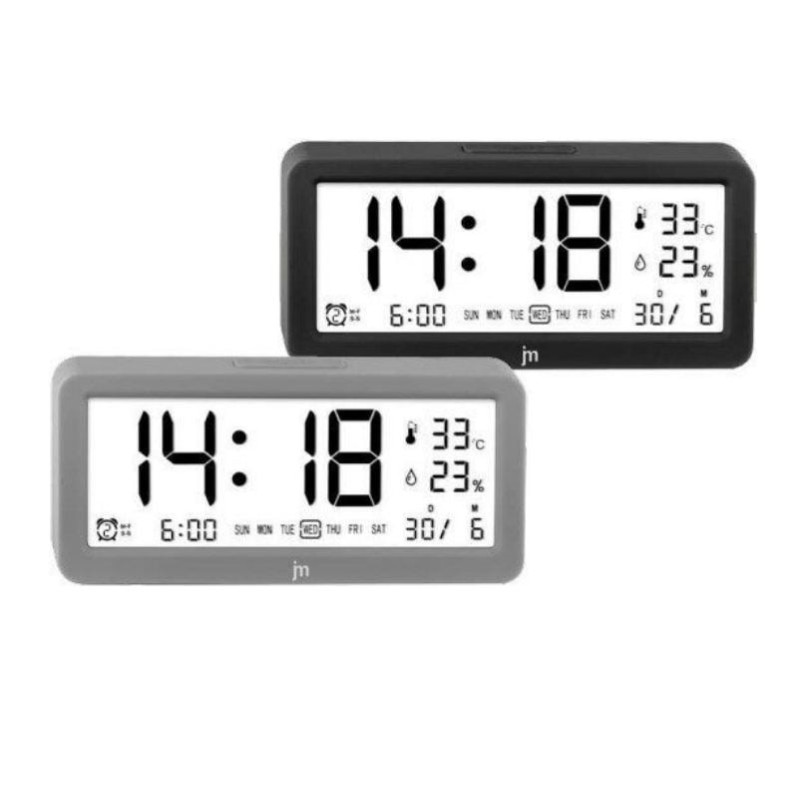 Sveglia digitale lowell jd9525n nero