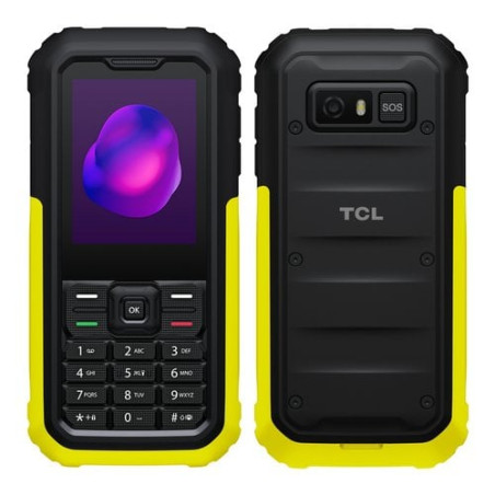 Cellulare tcl 3189d 32gb/64mb 4g dual sim 2.4" giallo/nero [3189]