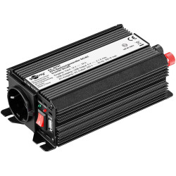 Inverter da auto goobay dc/ac 300w da 12v/230v con porta usb nero