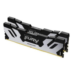 Ram dimm ddr5 32gb kingston fury nero/argento [kf564c32rsk2-32]