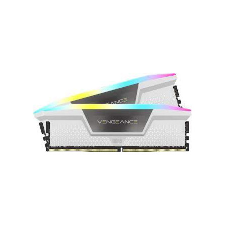 Ram dimm ddr5 32gb corsair vengeance 2x16gb bianco [cmh32gx5m2b6200c36w]
