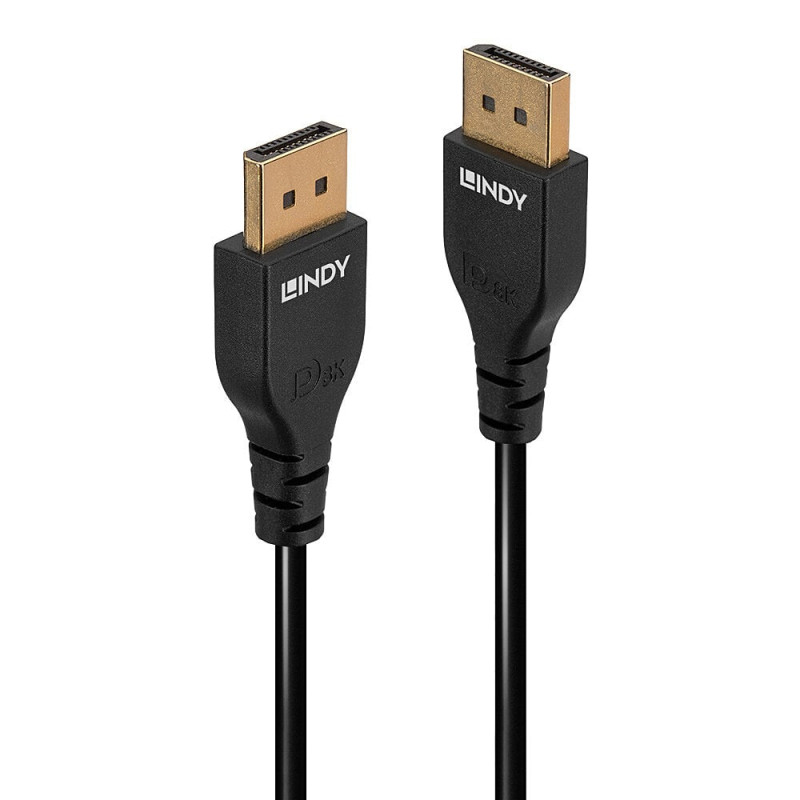 Cavo displayport lindy 2m nero [36462]