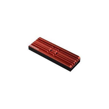 Dissipatore ssd enermax esc001 per m.2 nvme rosso [esc001-r]