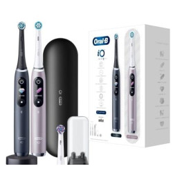 Spazzolino elettrico oral-b - io series 9 + 2 onice nero/quarzo