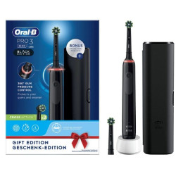 Spazzolino elettrico braun oral-b pro 3 3500 nero [pro 3 3500