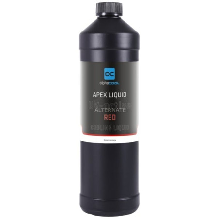 Liquido refrigerante alphacool apex uv attivo 1l rosso [18654]