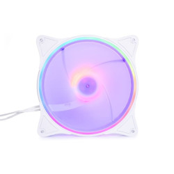 Ventola alphacool rise aurora pwm fan 140mm bianco [24851]