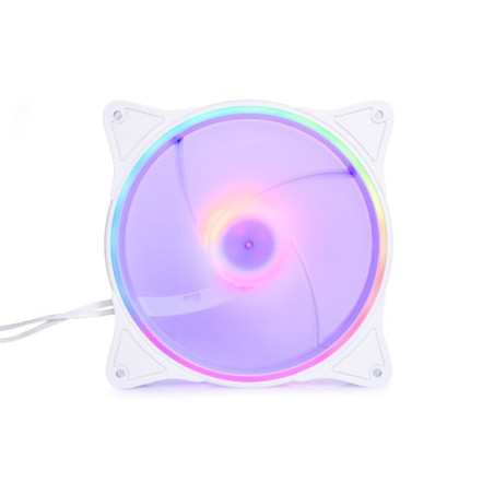 Ventola alphacool rise aurora pwm fan 140mm bianco [24851]