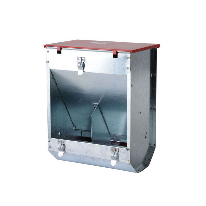 Mangiatoia gabbie controfratelli conigli doppia [021.21]