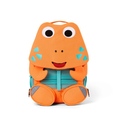 Zaino affenzahn big friend crab neon per bambino arancio [afz-nel-002-038]