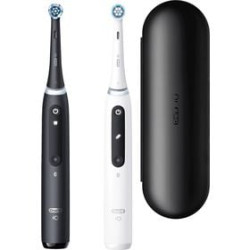 Spazzolino elettrico oral-b io series 5 duo bianco/nero [io series