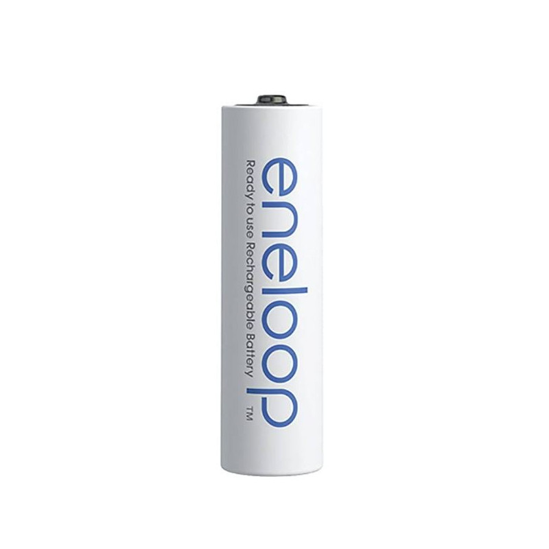 batterie panasonic eneloop ricaricabile aa 2000mah/1.2v 2pz [bk-3mcde/2be]