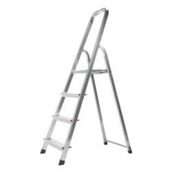 Scala krause corda 4 passi 1.50m alluminio argento [705]