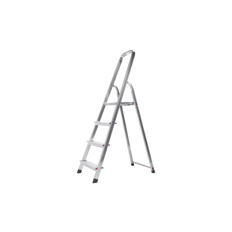 Scala krause corda 4 passi 1.50m alluminio argento [705]