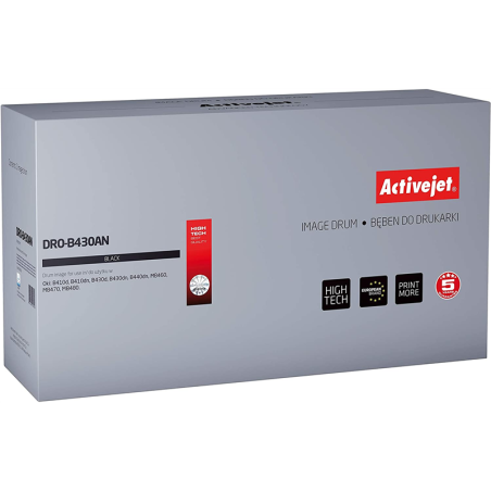 Drum activejet per oki 43979002/dro-b430n nero [dro-b430n]