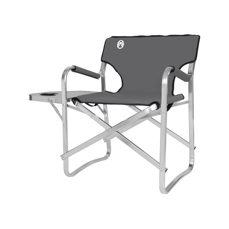 Sedia a sdraio coleman con tavolo in alluminio grigio/argento [2000038341]