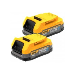 Batteria dewalt powerstack 18v 1.7ah giallo/nero cbp034e2-xj]