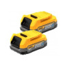 batteria dewalt powerstack 18v 1.7ah giallo/nero cbp034e2-xj]
