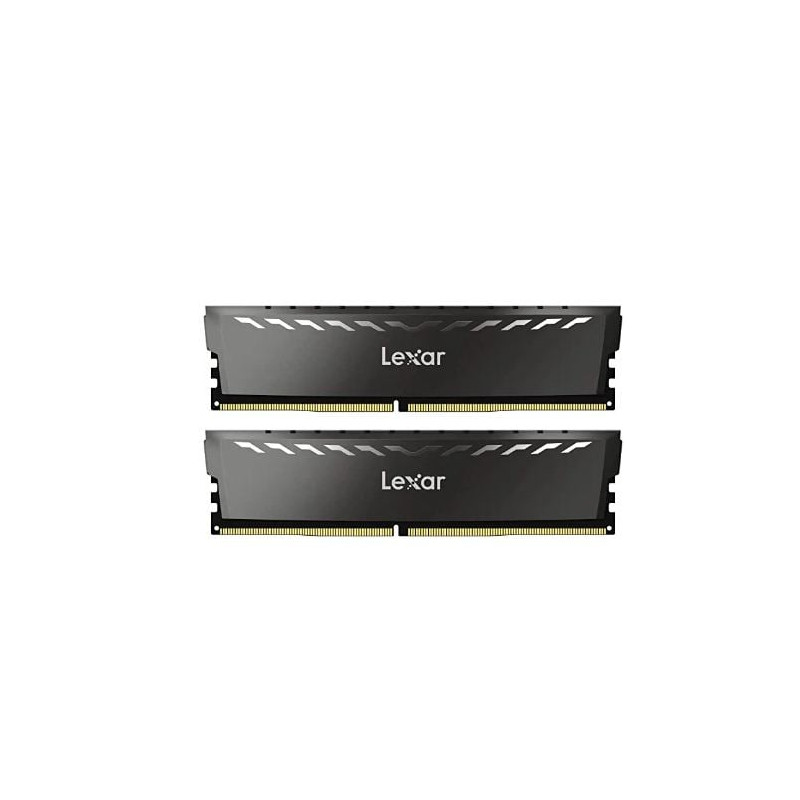 Ram dimm ddr4 16gb lexar 3200mhz cl16 nero [ld4bu008g-r3200gdxg]