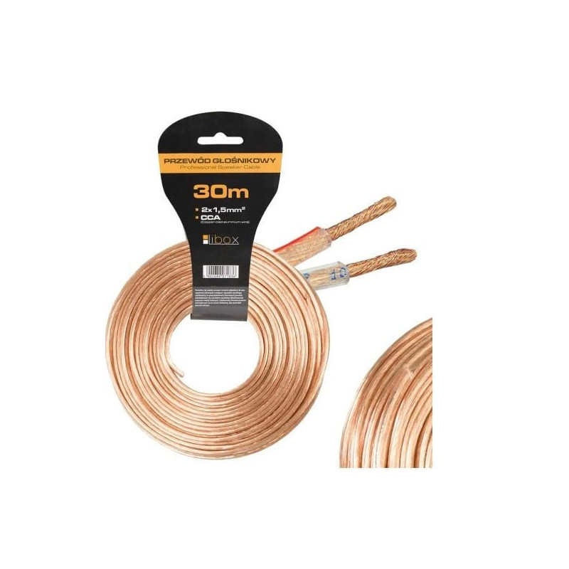 Cavo libox per altoparlanti 2x1.50mm lb0008-30 [lb0008-30]