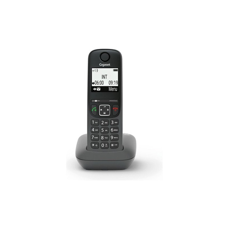 Telefono cordless gigaset pro as490 nero