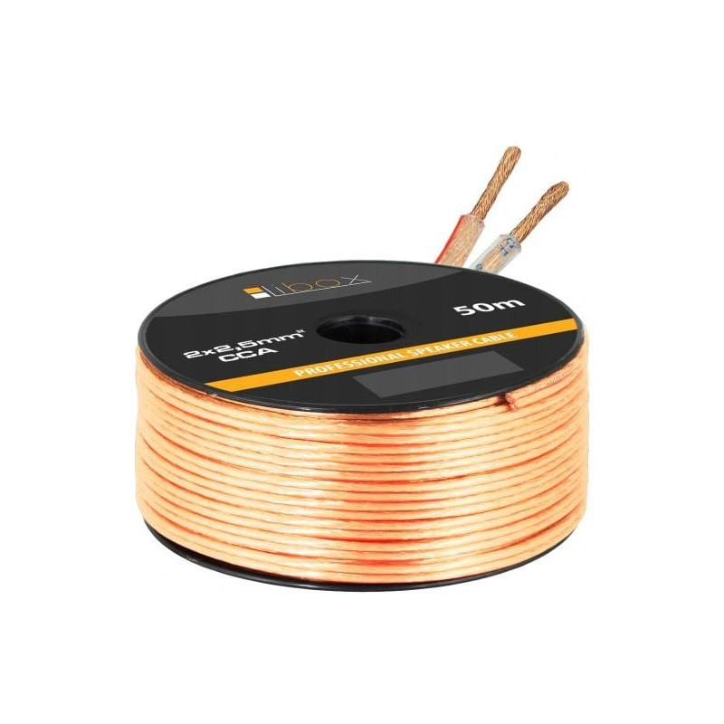 Cavo libox per altoparlanti 2x2.50mm lb0009-50 [lb0009-50]