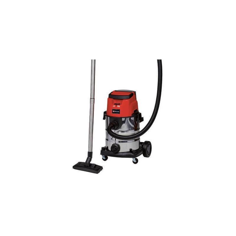 Aspirapolvere einhell te-vc 36/25 li s-solo 18v nero/rosso