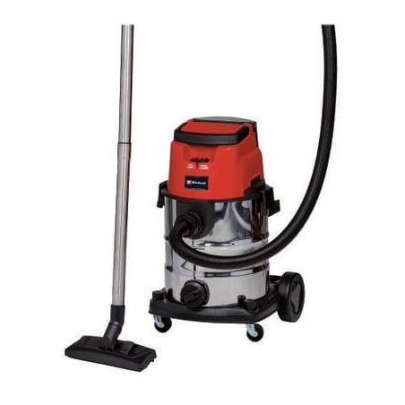 Aspirapolvere einhell te-vc 36/25 li s-solo 18v nero/rosso