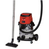 Aspirapolvere einhell te-vc 36/25 li s-solo 18v nero/rosso