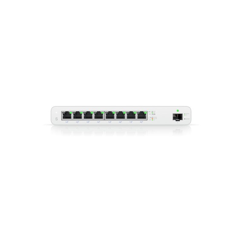Switch ubiquiti networks l2 8xgigabit ethernet 10/100/1000 poe bianco