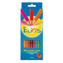 Pastelli giotto elios + temperamatita cf.24 [f274300]