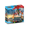 Set da costruzione playmobil air stuntshow rocket pilot 27 pz multicolore
