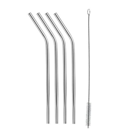 Set cannucce bevande tescoma mydrink acciaio inox 4pz [308866]