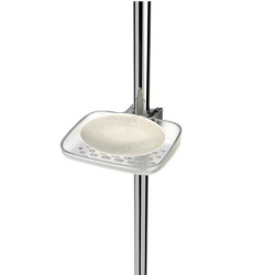 Portasapone tescoma lagoon per doccia in plastica trasparente [903650]